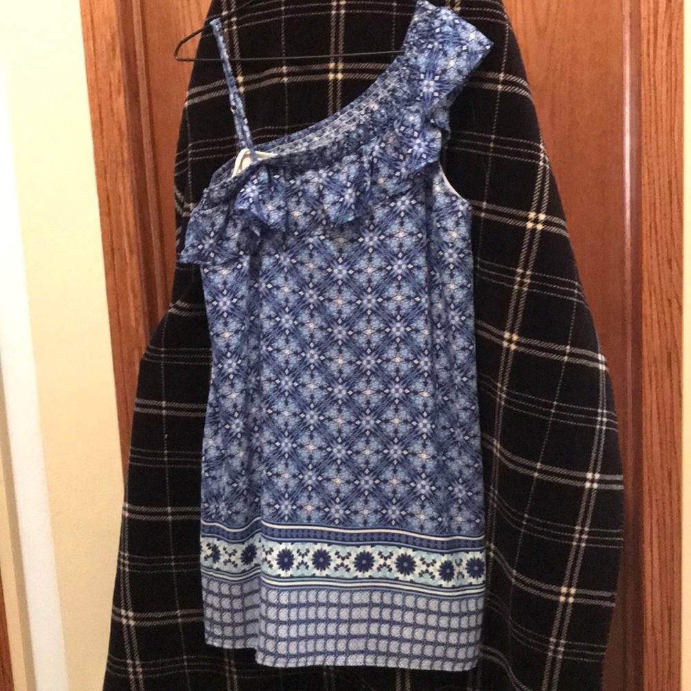 Stitch fix 1 shoulder dress.